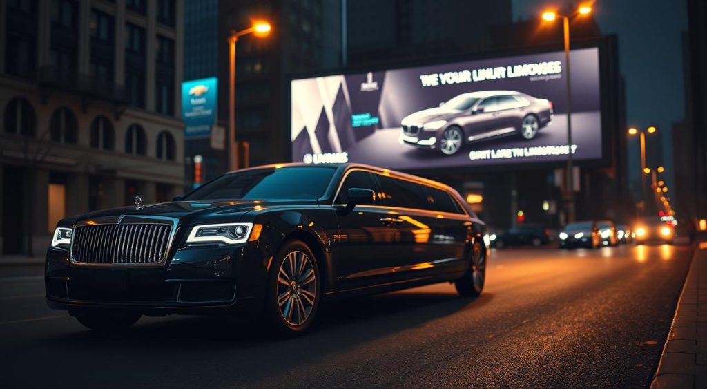 limousine online advertising